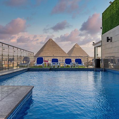 Pyramids Plateau Hotel Kafret el-Gabal Eksteriør billede
